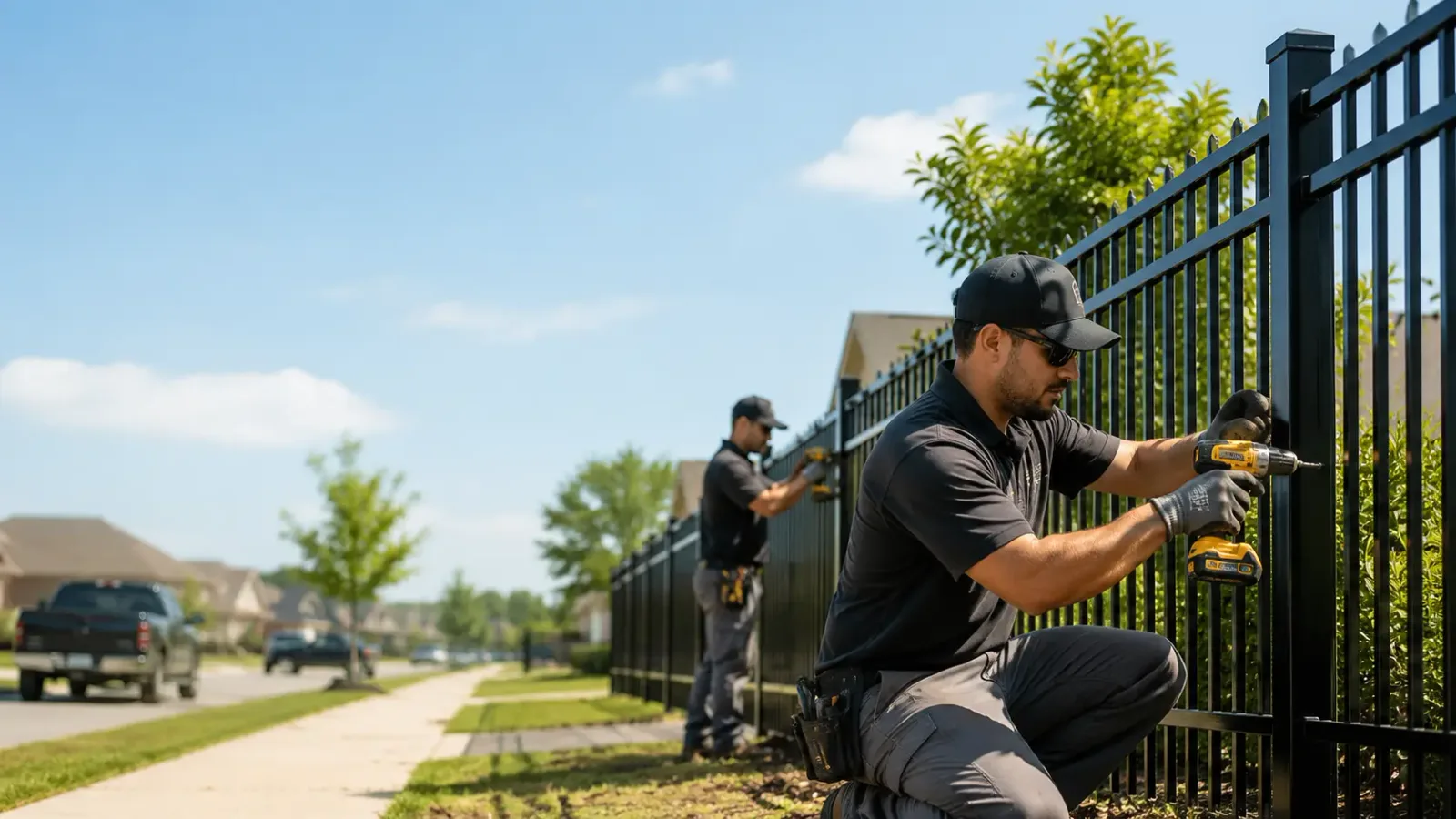 Metal Fence Installation in Le Grand, IA